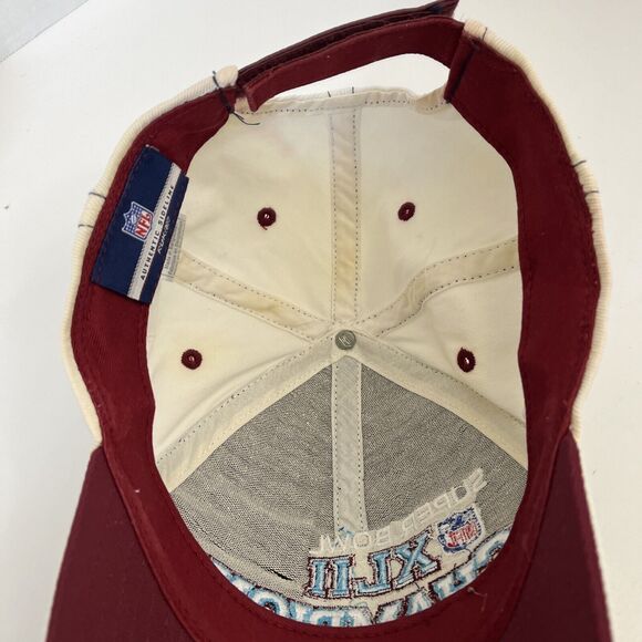 New York Giants Superbowl 42 Championship Adjustable Hat Cap NE Patriots 2008 - Picture 9 of 12